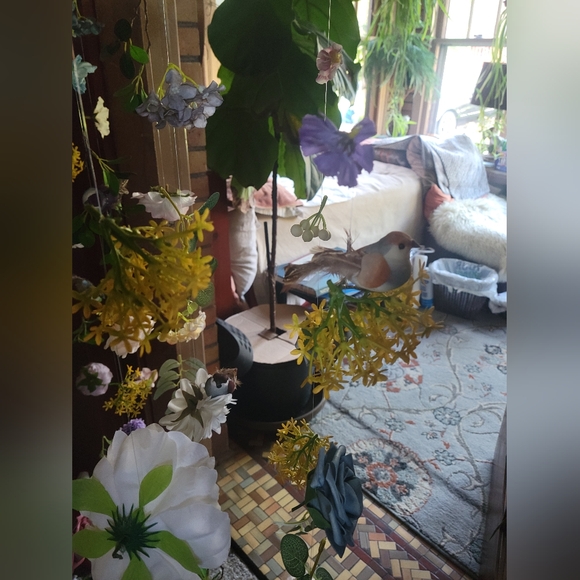 Floating Flower Hanging Backdrop (Handmade) - Picture 6 of 11